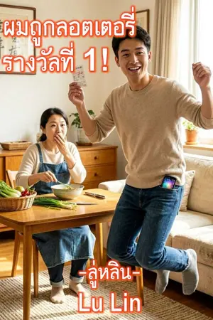 ปกนิยาย ผมถูกลอตเตอรี่รางวัลที่1