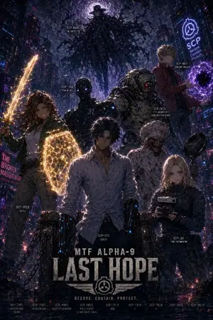 ปกนิยาย [นิยายfrcแฟคฟิคSCP]แล้วทีมMTF Alpha-9 ("Last Hope - ความหวังสุดท้าย")แห่งจักรวาลSCP"Broken Masquerade" (หน้ากากที่แตกหัก)