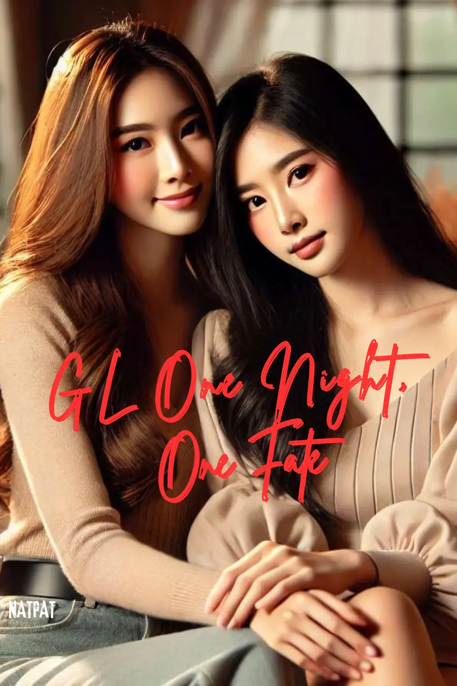 ปกนิยาย GL One Night, One Fate