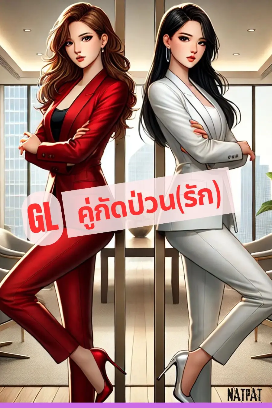 ปกนิยาย GLคู่กัดป่วนรัก