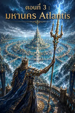 ปกนิยาย มหานคร Atlantis