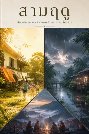 ปกนิยาย สามฤดูกาล