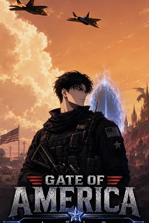 ปกนิยาย Gate of America ประตูเหล็กแห่งอเมริกา จักรวรรดิอเมริกาในต่างโลก