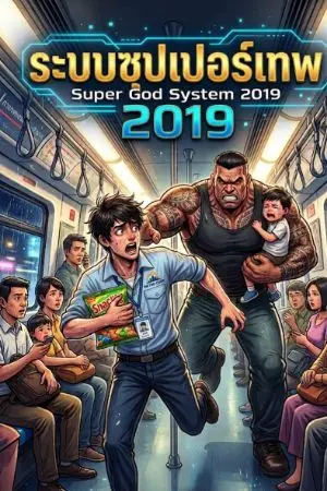 ปกนิยาย ระบบซุปเปอร์เทพหรอระบบเฮ้งซวยน่ะสิ