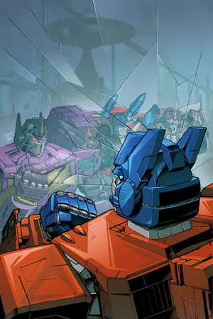 ปกนิยาย Transformers Shattered Glass