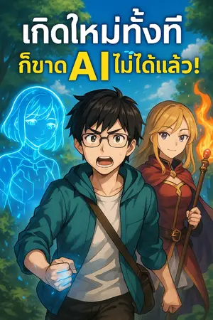 ปกนิยาย เกิดใหม่รอบนี้…ขาด ARIA ไม่ได้!
