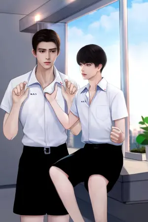 ปกนิยาย ผมนี่แหละคู่กัดประธานนักเรียน