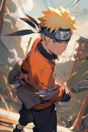 ปกนิยาย เกิดใหม่ในอนิเมะที่ดูผ่านๆ(Naruto)