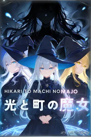 ปกนิยาย Hikari To Machino Majo 光と町の魔女