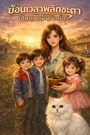 ปกนิยาย ย้อนเวลา พลิกชะตาเป็นคุณแม่ผู้มั่งคั่ง