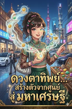 ปกนิยาย ดวงตาทิพย์ สร้างตัวจากศูนย์ สู่ มหาเศรษฐี