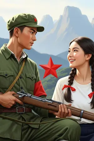 ปกนิยาย ดาวแดงเหนือภูบรรทัด(อ่านฟรี)