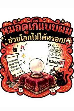 ปกนิยาย หมอดูเก๊แบบผม ช่วยโลกไม่ได้หรอก!