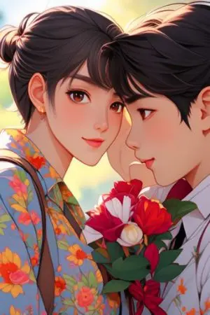 ปกนิยาย ความลับของความรักในสายวัยพี่ชาย"