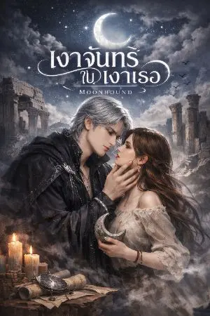 ปกนิยาย เงาจันทร์ในเงาเธอ (Moonbound)