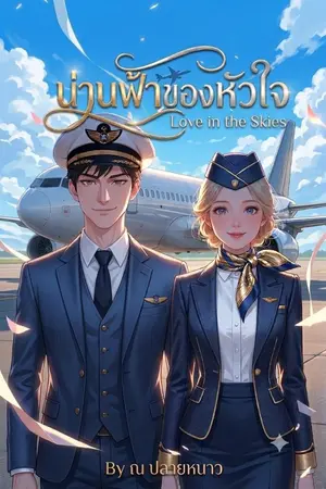 ปกนิยาย น่านฟ้าของหัวใจ (Love in the Skies)
