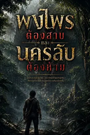 ปกนิยาย พงไพรคำสาปและนครลับต้องห้าม