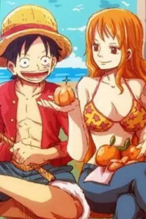 ปกนิยาย One piece school (Luffy x Nami)