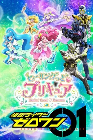 ปกนิยาย 《Zero-One x Healin' Good♥Pretty Cure》คนที่จะหยุดแกได้มีเพียงแค่คนเดียว ฉันนี่ไง!