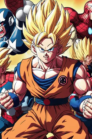 ปกนิยาย Fusion of Legends: Dragonball x Marvel