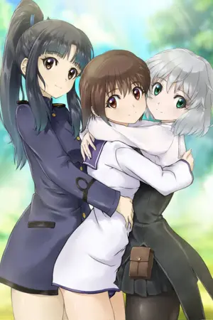 ปกนิยาย STRIKE WITCHES : Three Friends Adventure