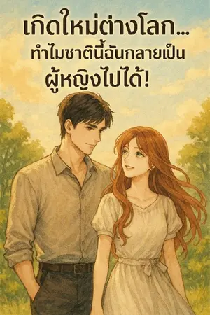 ปกนิยาย เกิดใหม่ต่างโลก...ทำไมชาตินี้ฉันกลายเป็นผู้หญิงไปได้!