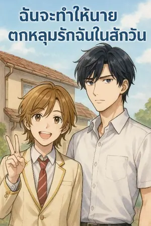 ปกนิยาย “ฉันจะทำให้นายตกหลุมรักฉันในสักวัน”