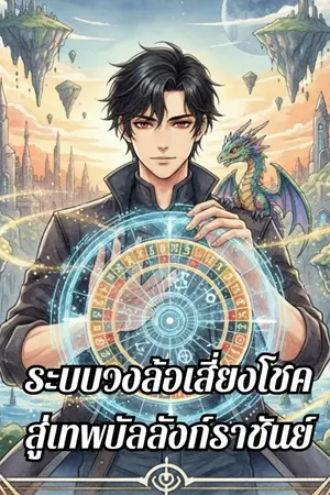 ปกนิยาย ระบบวงล้อเสี่ยงโชคสู่เทพบัลลังก์ราชันย์