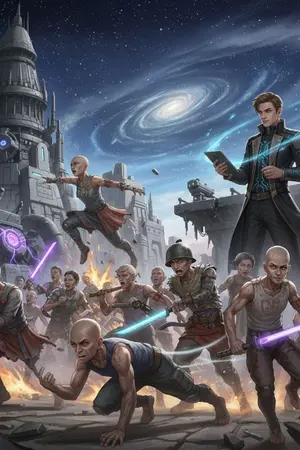 ปกนิยาย "สำนักนี้ศิษย์ป่วยทุกคน: เมื่อผมปล่อยเกมเมอร์บุกอวกาศ"