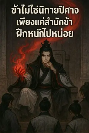 ปกนิยาย ข้าไม่ใช่นิกายปีศาจ เพียงแค่สำนักข้าฝึกหนักไปหน่อย