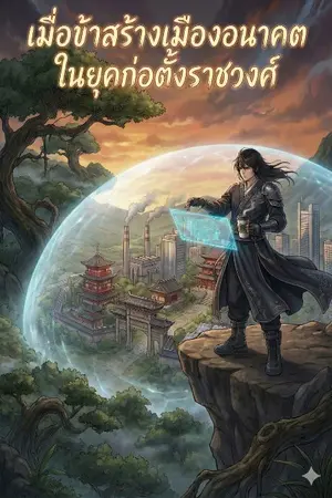 ปกนิยาย "เมื่อข้าสร้างเมืองอนาคตในยุคก่อตั้งราชวงศ์"