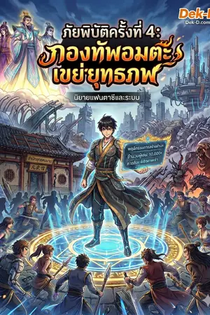ปกนิยาย ภัยพิบัติครั้งที่ 4: กองทัพอมตะเขย่ายุทธภพ