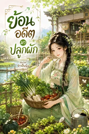 ปกนิยาย ย้อนอดีตมาปลูกผัก