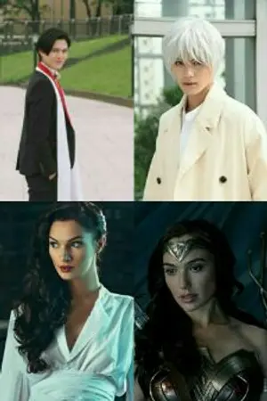 ปกนิยาย Kamen Rider Geats X Wonder Woman