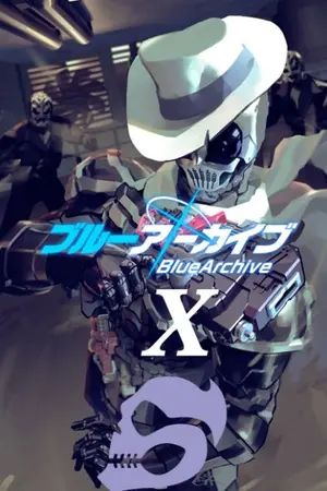 ปกนิยาย [Blue Archive X Kamen rider Skull] ก็แค่คุณครูที่แปลงร่างได้