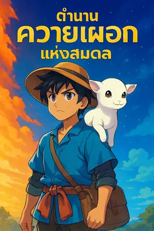 ปกนิยาย ตำนานควายเผือกแห่งสมดุล