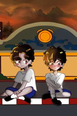 ปกนิยาย ไอ้ตี๋สี่ทับสาม (Naghty boy)