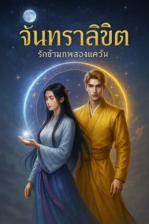 ปกนิยาย จันทราลิขิต: รักข้ามภพสองแคว้น