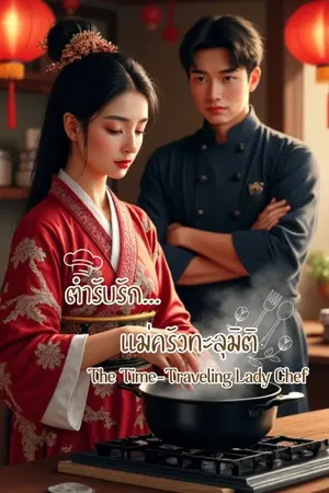 ปกนิยาย ตำรับรักแม่ครัวทะลุมิติ