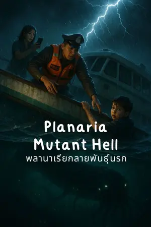 ปกนิยาย พลานาเรียกลายพันธุ์นรก