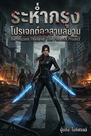 ปกนิยาย ระห่ำกรุง: โปรเจกต์อวสานสยาม