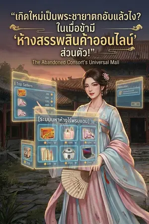 ปกนิยาย “เกิดใหม่เป็นพระชายาตกอับแล้วไง? ในเมื่อข้ามี 'ห้างสรรพสินค้าออนไลน์' ส่วนตัว!”