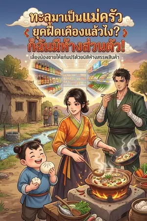 ปกนิยาย ทะลุมาเป็นแม่ครัวยุคฝืดเคืองแล้วไง? ก็ฉันมีห้างส่วนตัว!