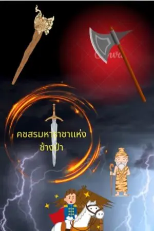 ปกนิยาย คชสรมหาราชาแห่งช้างป่า