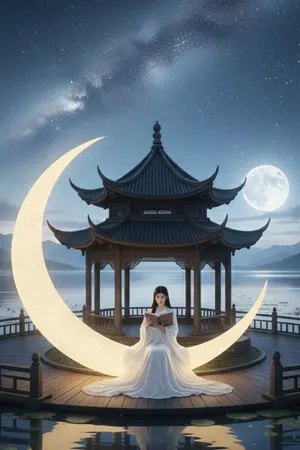 ปกนิยาย ดาราเก้าจันทรา กำเนิดใหม่ผู้ฝึกตน