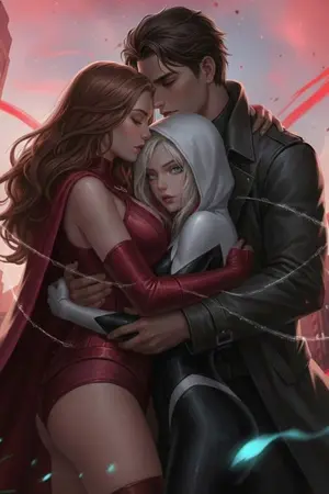 ปกนิยาย มาร์เวล : นักจิตวิทยาที่ขโมยหัวใจของวันด้าและเกวน!