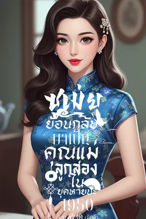 ปกนิยาย ซูเม่ย ย้อนกลับมาเป็นคุณแม่ลูกสองในยุคหายนะ 1950 (มี E-book)