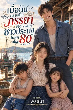 ปกนิยาย เมื่อฉันกลายเป็นภรรยาของชาวประมงในยุค 80