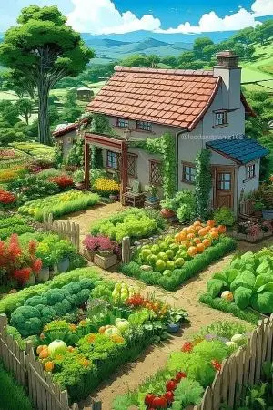 ปกนิยาย ฟาร์มวิเศษของน่านฟ้า(วันสิ้นโลก)