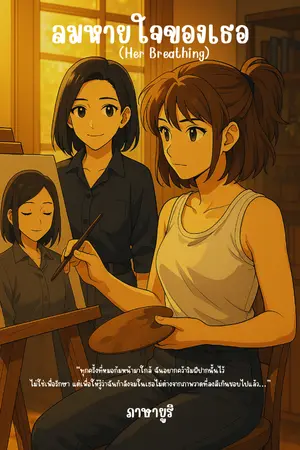 ปกนิยาย ลมหายใจของเธอ (Her Breathing)